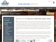 Tablet Screenshot of daysinn-airport.com
